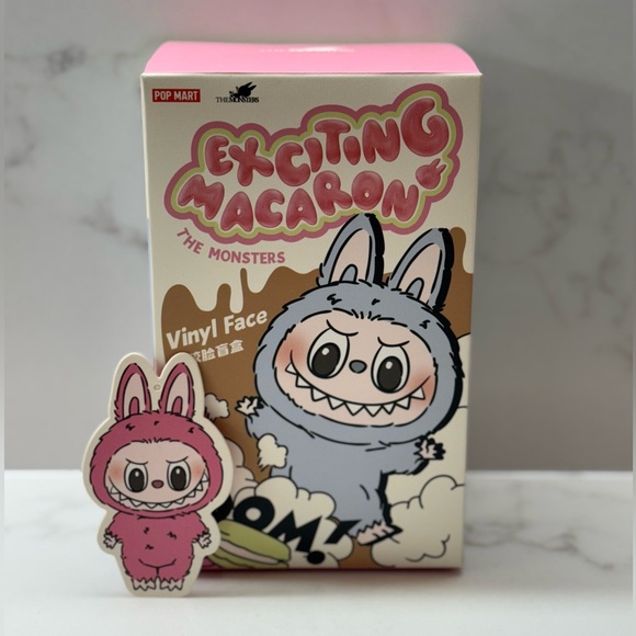 NIB LABUBU -THE MONSTERS- Exciting Macaron Blind Box -POP MART- (LYCHEE BERRY) - Picture 3 of 8